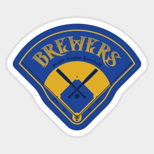 Milwaukee Baseball Sticker